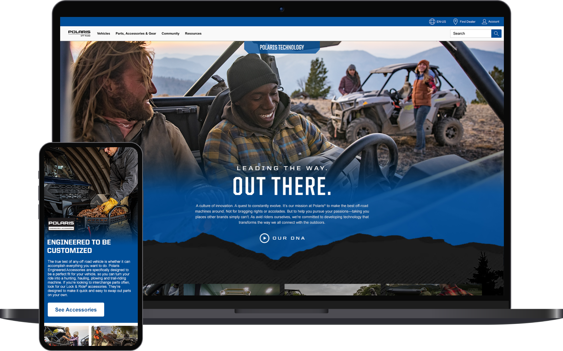 Leading the way screens