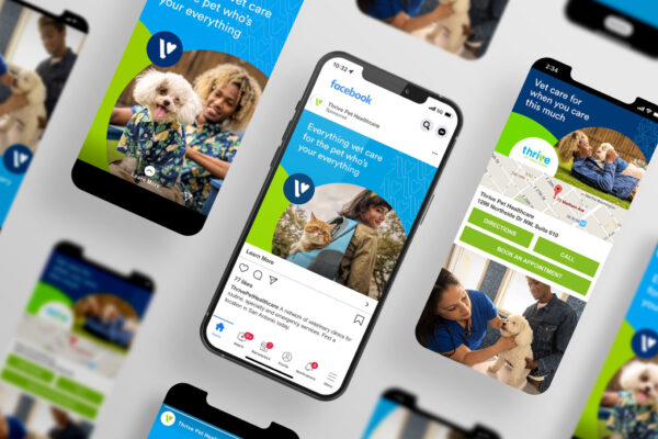 Thrive Pet Healthcare Campaign