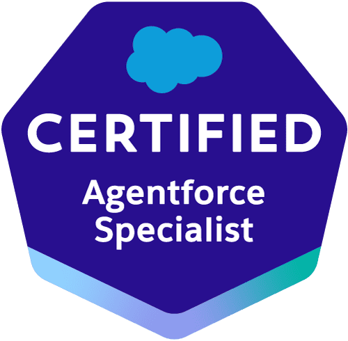 Salesforce Certified Agentforce Specialist badge