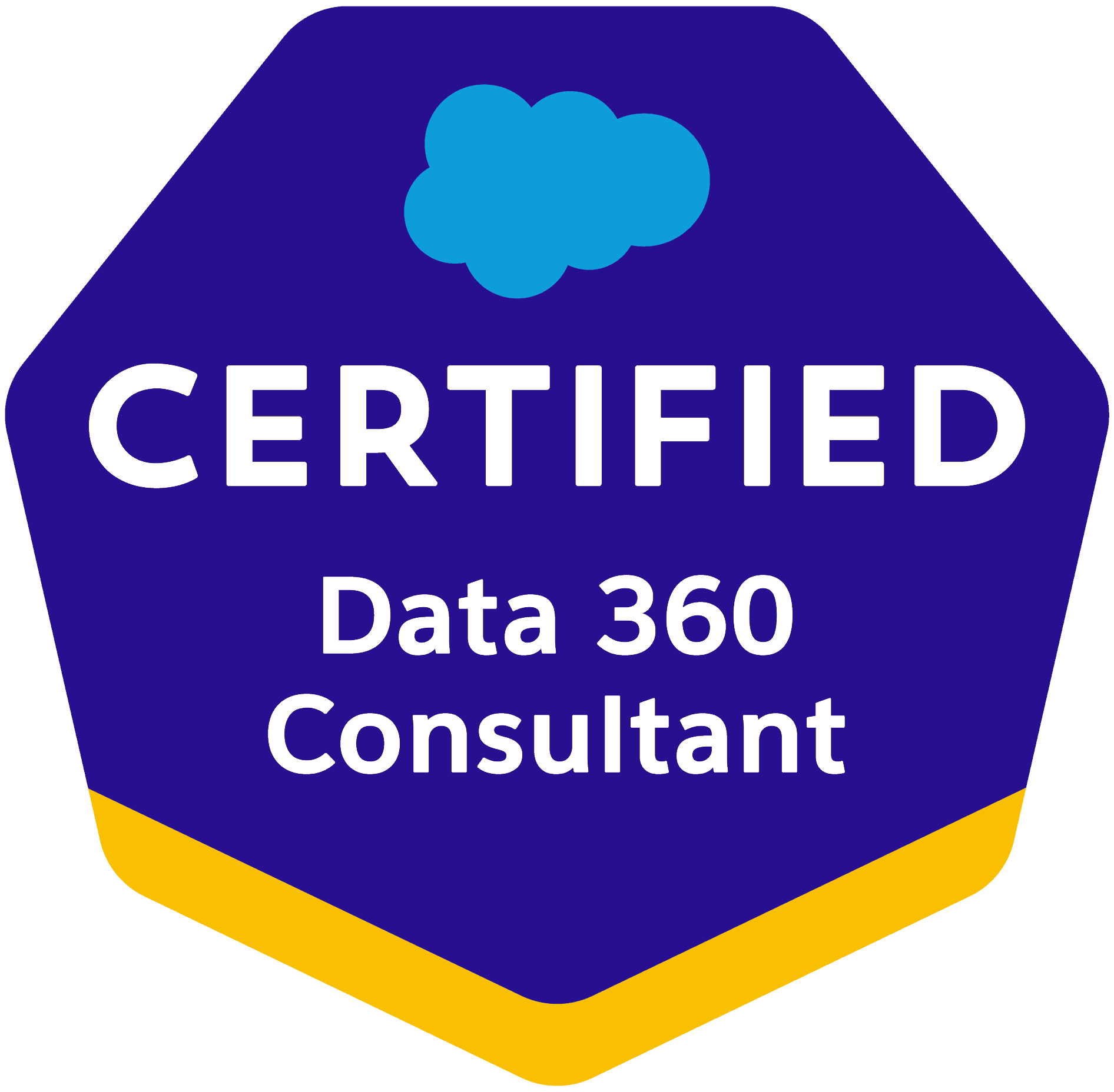 Salesforce Certified Data 360 Consultant badge